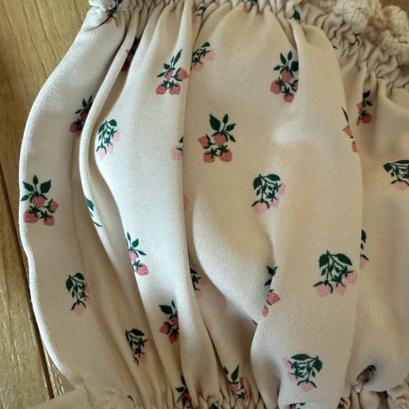 Floral Ruched Bikini Set - Picture 2 of 6